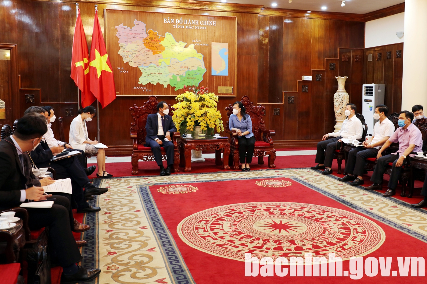 RoK Ambassador pays visit to Bac Ninh province